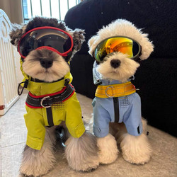 Dog Clothes Waterproof Shock Clothes Schnauzer Bichin Teddy Shiba Inu West Highland Pet Clothes Rain Coat