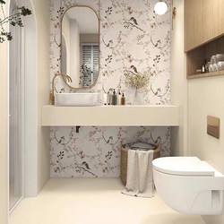 Scandinavian Popular French Pattern 300X600 Flower Piece Bathroom Toilet Tiles Kitchen Bathroom Wall Tiles