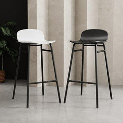 Nordic ins Trendy Backrest Luxury Bar Stool Bar Chair Home Bar Stool Modern Simple High Stool Bar Chair