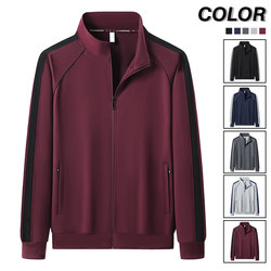 Hooded Sweatshirt Men's Pure Cotton Loose Hooded Winter Velvet Spring & Fall Sports Casual Large Size Cardigan Jacket