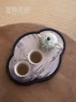 Hoa tử đằng vẽ tay, một ấm và hai cốc, ấm trà và cốc Kung Fu, kết hợp gia đình, bộ ấm trà du lịch, bộ túi vải, quà lưu niệm ấm trà đẹp Trà sứ