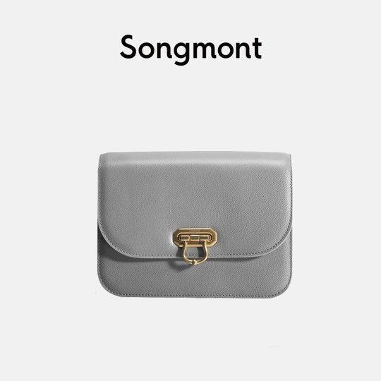 Borsa A Tracolla Piccola In Vera Pelle – Donna, 17x17x2 Cm, 2 Scomparti E 2 Tasche Con Cerniera, Tracolla Regolabile