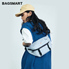 Bagsmart Crossbody Bag Trendy Brand Boys Shoulder Sports Chest Cycling Men's Waist Women's | Hidden zipper pocket