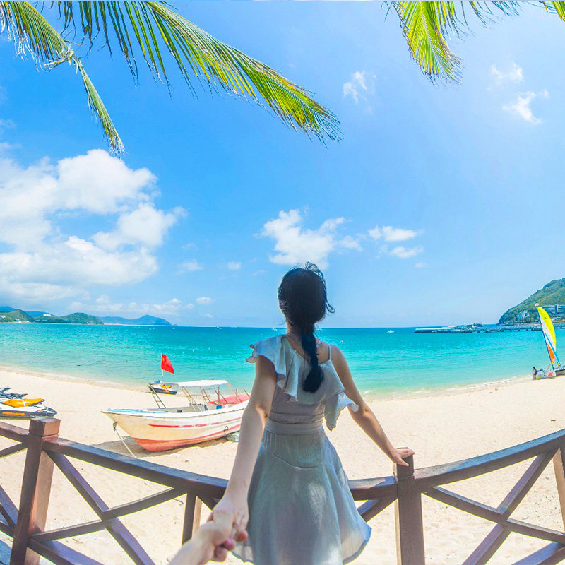 海南环岛游海口6天5晚跟团游三亚万宁博鳌海花岛南山西岛爸妈康养