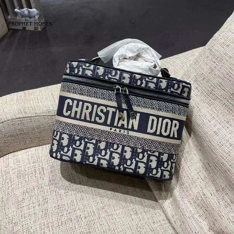 Dior Dior 2023 новая женская сумка-клатч DIORTRAVELVANITY S5480VRIW_M928