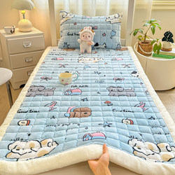 Student Dormitory Milk Velvet Mattress Soft Pad Mattress Topper Fleece Thickened Warm Home Single Mattress Pad for Winter