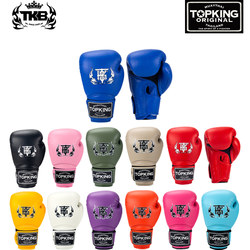 Thailand Imported Tkb Boxing Gloves for Men and Women, Adult Genuine Leather Palm Mesh Gloves, Professional Training and Fighting Authentic Products
