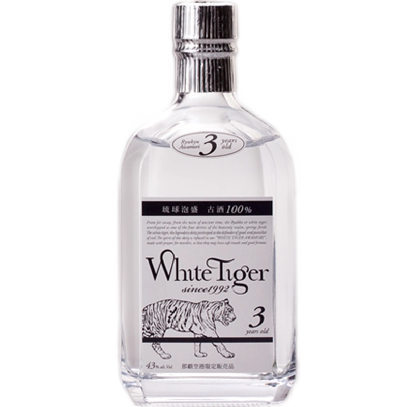 全日空WHITE TIGER日本原装进口白虎琉球泡盛蒸馏酒3年720ml古酒-Taobao