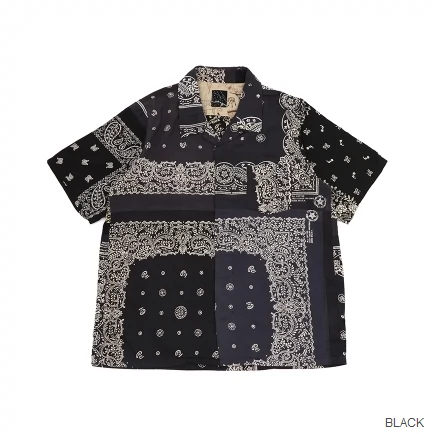 定购VISVIM ICT 2018SS FREE EDGE SHIRT S/S 古布衬衫-Taobao