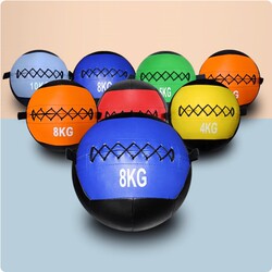 Fitness Soft Medicine Ball, Solid Elastic Wall-Smashing Ball, Personal Training Tool, Core Strength Training Equipment, Gravity Ball