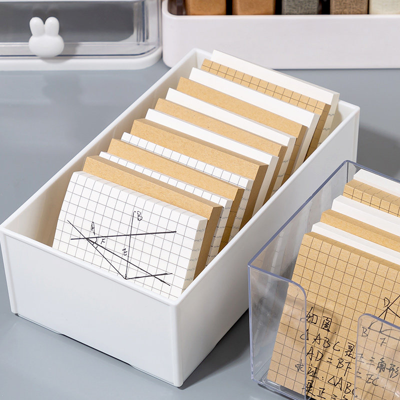 Kraft Paper Sticky Notes for Students Tearable Sticky Notes