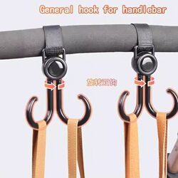 Multifunctional Automatic Hook for Electric Vehicles, Delivery Food Hanger, Universal Hook for Motorcycle Helmets and Baby Strollers