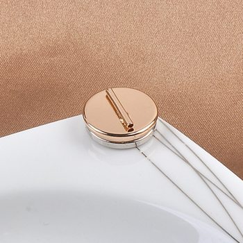 Double-sided strong magnetic brooch converter magnet type magnetic corsage without tying and not hurting clothes fixed clothes suit pin