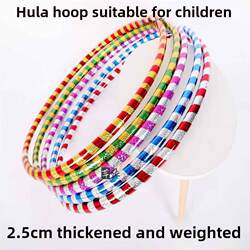 Children and Adults Hula Hoop Performance Competition Kindergarten Fitness Artistic Gymnastics Hoop Plastic Environmentally Friendly Sports Game
