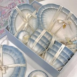 High-End and Elegant Dinnerware Set, Suitable as a Housewarming Gift, Ceramic Bowls, Plates, Chopsticks, and Tableware, 2025 New Model for Home Use