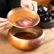 ấm trà cổ bằng đồng Zhushantang Jianshui đồng nguyên chất handmade trà chậu rửa Liuyin Kung Fu trà cặn xô hộ gia đình trà xô trà bộ phụ tùng có nên pha trà bằng ấm đồng ấm trà kim loại 