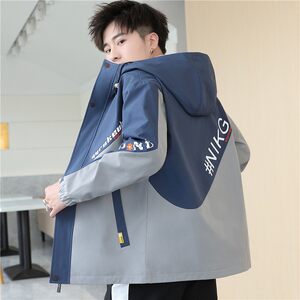 
Youth jacket 2026 new spring and autumn boys casual men's middle school student tops handsome thin jacket
