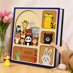 Photo Album, Large-Capacity Commemorative Album with Inserts, 5inch 6inch Photo Storage, Family Baby and Kids Growth Record Album