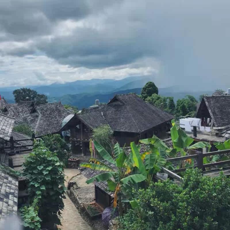 滇西南8天深度游沧源翁丁村哀牢山景迈山普洱翁基古寨巍山古城