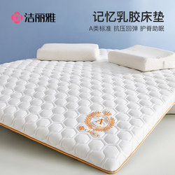 Jialiya Memory Foam Latex Mattress Soft Cushion for Home Bedroom Thickened Pad for Student Dormitory Single Bed Mattress Pad