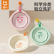 Baby wash basin, newborn baby folding basin, children's butt, feet, three-piece set