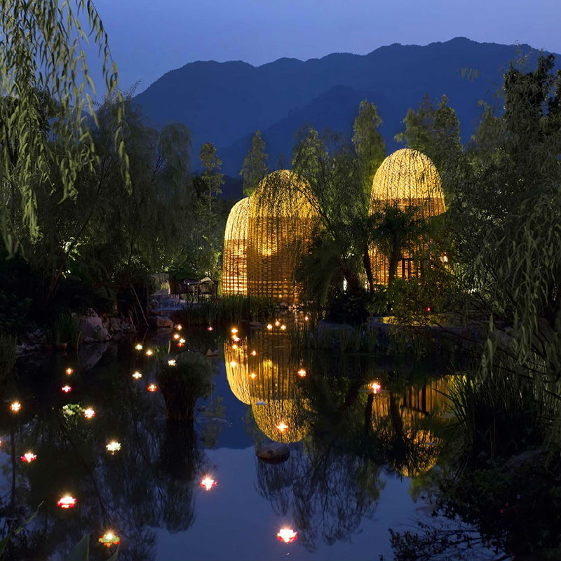 福州贵安溪山温泉度假酒店2天1晚自由行 双早餐双人温泉门票