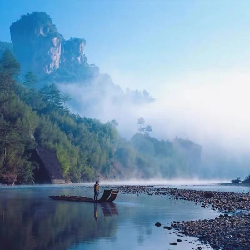 杭州出发武夷山三日游往返高铁2晚3日2-12跟团游 含竹筏漂流住宿
