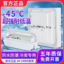 Led Cold Storage Special Lamp Waterproof, Moisture-Proof and Dust-Proof Ceiling Lighting 10-Watt Bathroom Balcony Warehouse Factory Wall Lamp