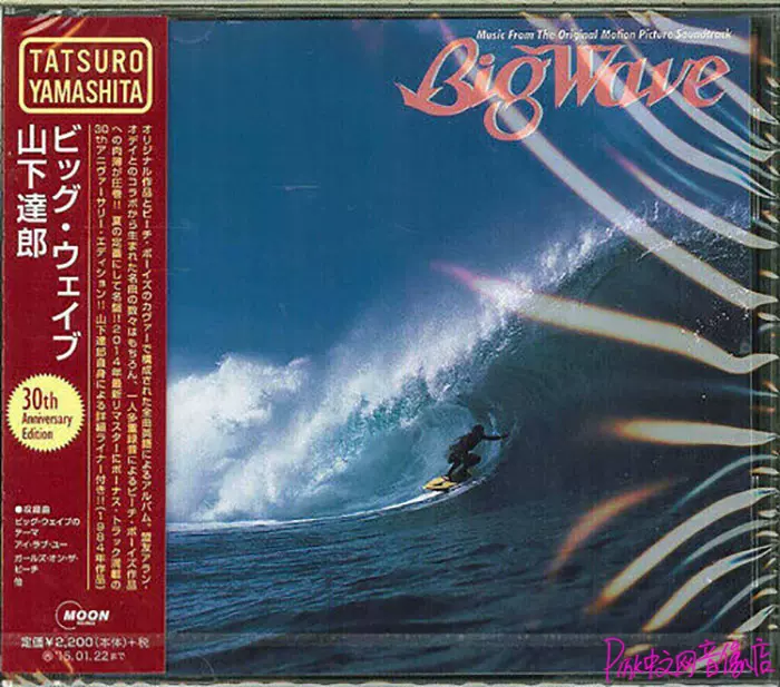 現貨日山下達郎Big Wave 30週年紀念盤CD 山下達郎-Taobao