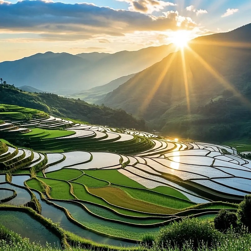 云南旅游普者黑碧色寨元阳梯田建水抚仙湖红土地5天4晚私家小包团
