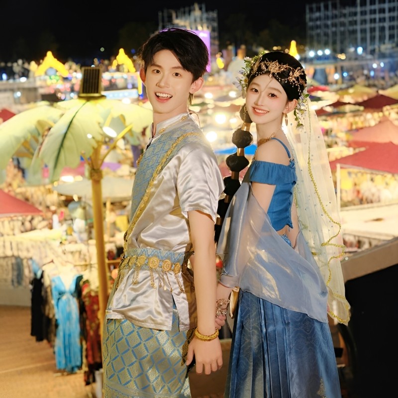 高铁往返昆明西双版纳旅游4天3晚跟团游野象谷原始森林公园亲子游