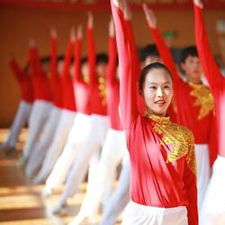 Primary and Secondary School Students'广播操 Competition Uniforms, Children's Performance Costumes, Aerobics Group Performance Costumes, Sports Meeting Opening Ceremony