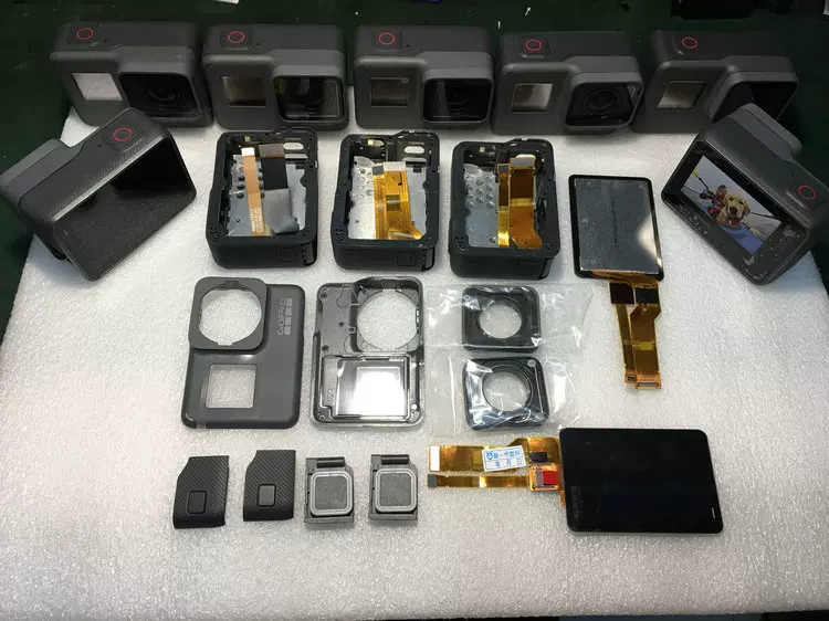 Gopro维修hero4 5 6 7 8 9lcd显示液晶屏专业维修gopro原装配件