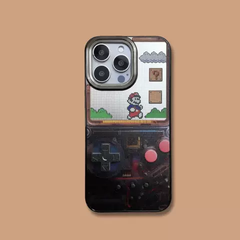Super Mario Nintendo Phone Cases Covers Electroplated iPhone 15, iPhone 14, iPhone 13, iPhone 12, iPhone 11