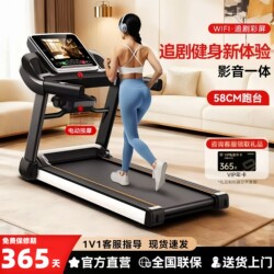 Treadmill for Home Use, Indoor Small Folding Model, New Walking Machine, Electric Weight Loss Treadmill for Families, 2026 Gym-Specific