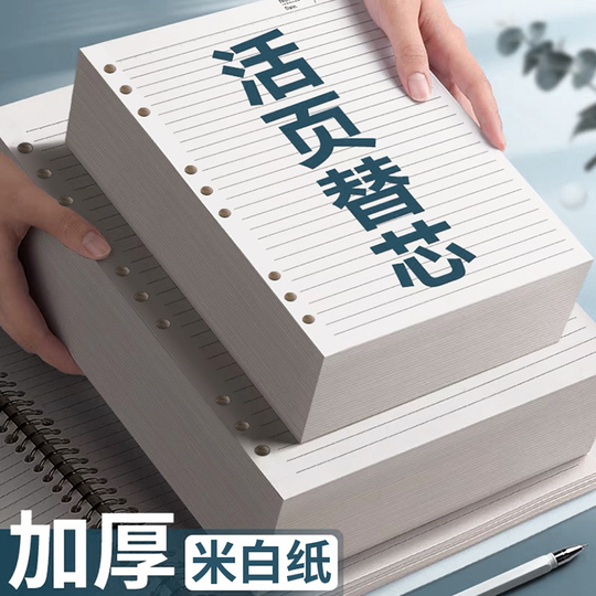 Must remember ルーズリーフバインダー用リフィル A4/B5 - 9/26