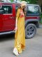 Yang Liping Tripted Yunshang Design the same national style retro embroidery female autumn dress long -sleeved chiffon long skirt
