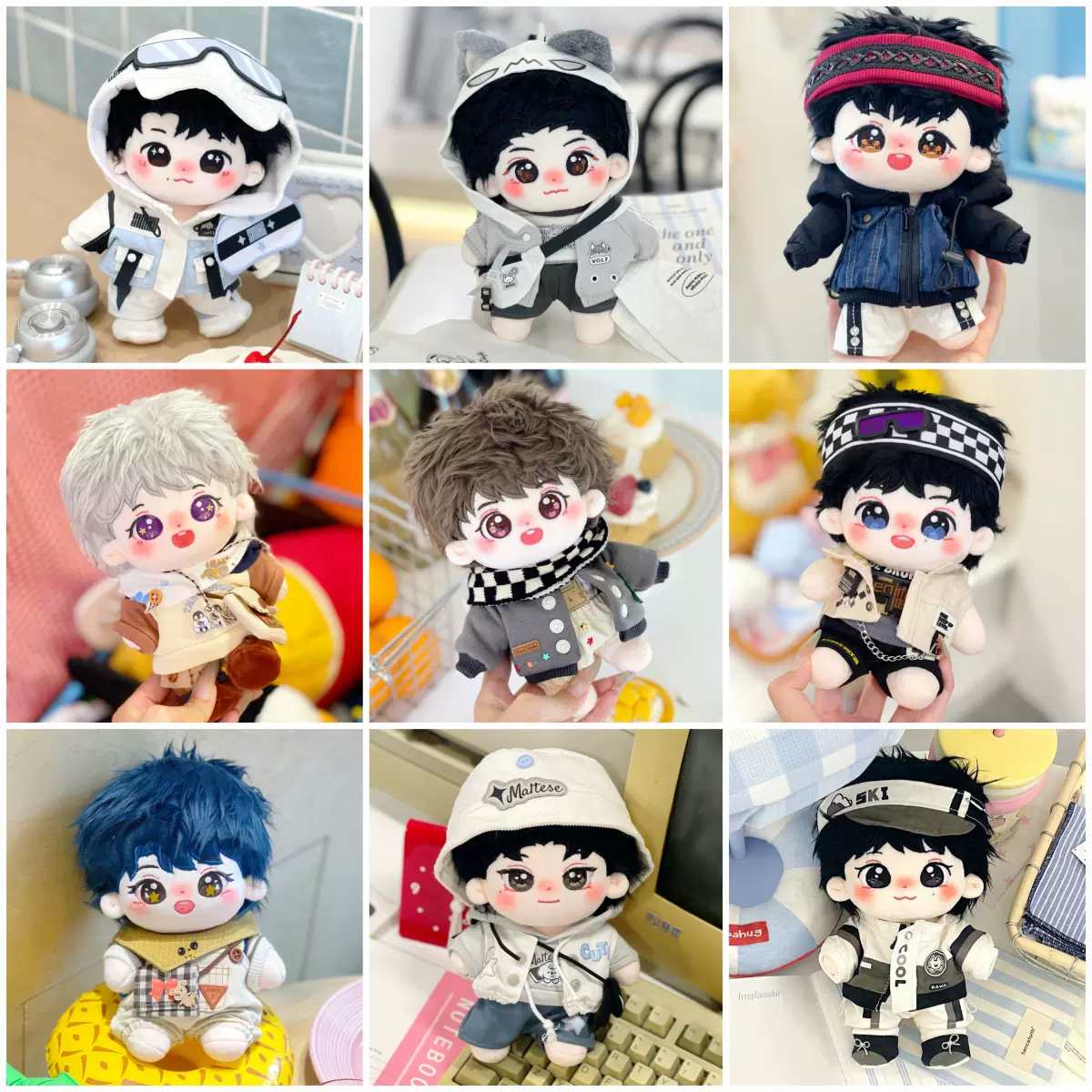 时代少年团 宋亚轩 棉花娃娃 时代少年团棉花娃娃宋亚轩衣服-时代少年团棉花娃娃宋亚轩衣服促销价格