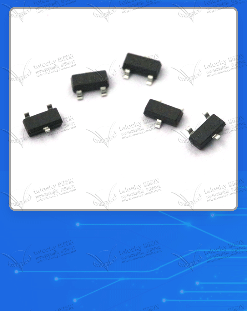 Transistor Telesky 2t1 Smd S9012 Paquete Smd 2t1 Transistor Sot23 (50 ...