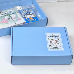 Extra Sturdy Airplane-Style Box, Instagram-Style Small Card Packaging, Express Delivery Box, Wearable Nail Box, Paper Box, Gift Box