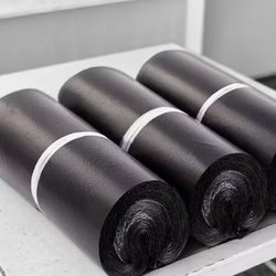 Foreign Trade Cross-Border Black Low-Pressure Express Delivery Bags, Packing Bags, Waterproof Clothing Bags, E-Commerce Shipping Bags, Mail Order Bags Wholesale