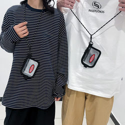 Transparent Visible Card Holder for Work Id, Multi-Card Slots, Personalized Bus and Campus Badge Holder, Neck Lanyard Id Holder