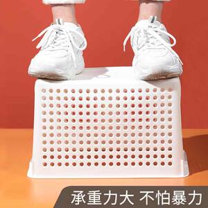 
Japanese storage basket home storage utensils plastic kitchen cabinet layer rack wardrobe storage basket rectangular finishing box