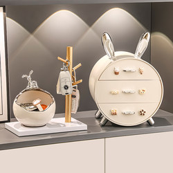 Rabbit Key Storage Entryway Ornament, Entryway Shelf, Living Room Housewarming Gift, Home Decoration