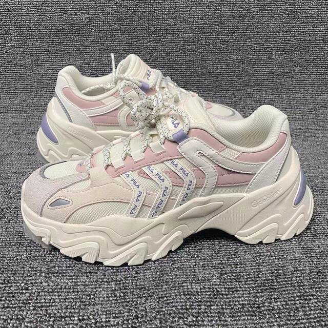 FILA dad shoes women's shoes mesh breathable casual shoes thick