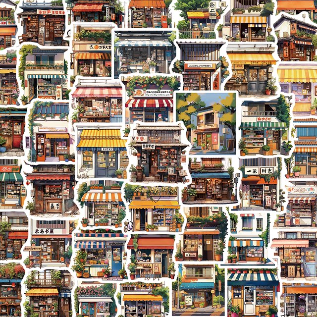 55 street shop stickers mobile phone case laptop ipad suitcase stickers ...