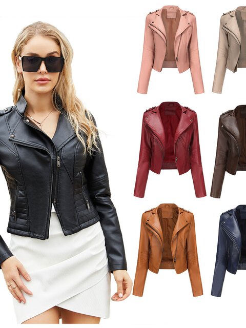 Zipper Short Jacket