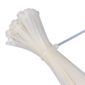 
High-strength nylon cable tie plastic self-locking buckle cable tie bundled rolling tape strong fixed tensioner black and white