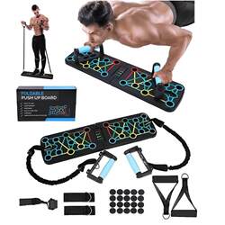 Manufacturer's Multifunctional Folding Push-Up Training Board for Home Use, Men's Chest and Abdominal Muscle Equipment, Portable Push-Up Board