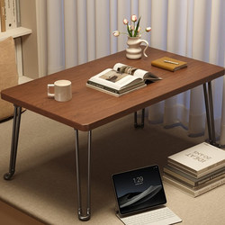 Foldable Bed Table for Students, Dormitory Study Desk, Laptop Table, Lazy Bedroom Bay Window Table Board